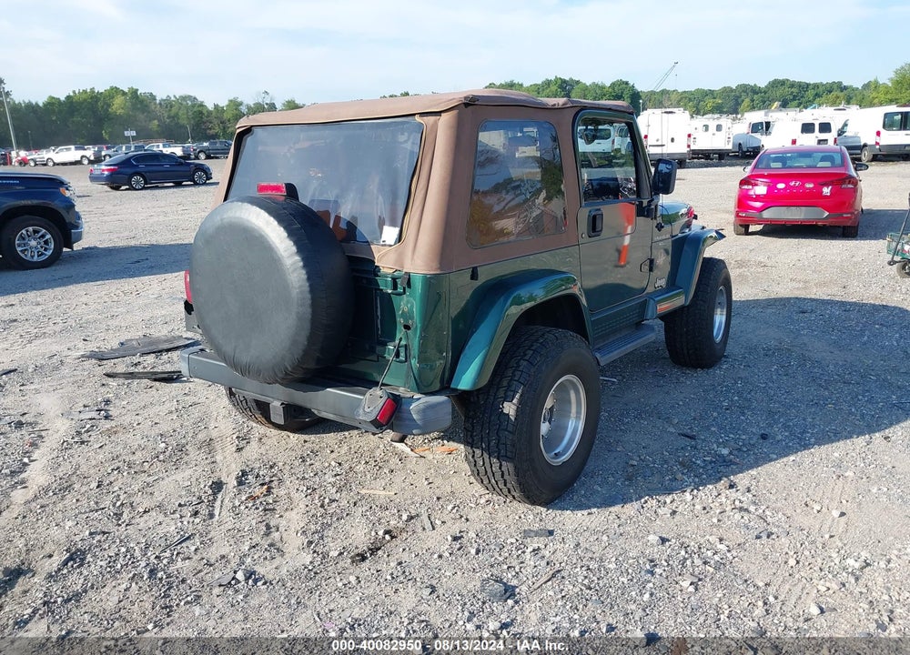 2001 JEEP WRANGLER SAHARA VIN: 1J4FA59S41P371089