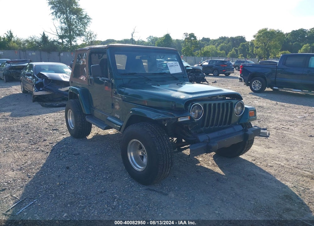 2001 JEEP WRANGLER SAHARA VIN: 1J4FA59S41P371089
