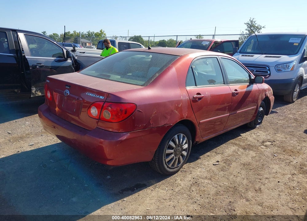 2007 TOYOTA COROLLA LE VIN: 1NXBR32E77Z836296