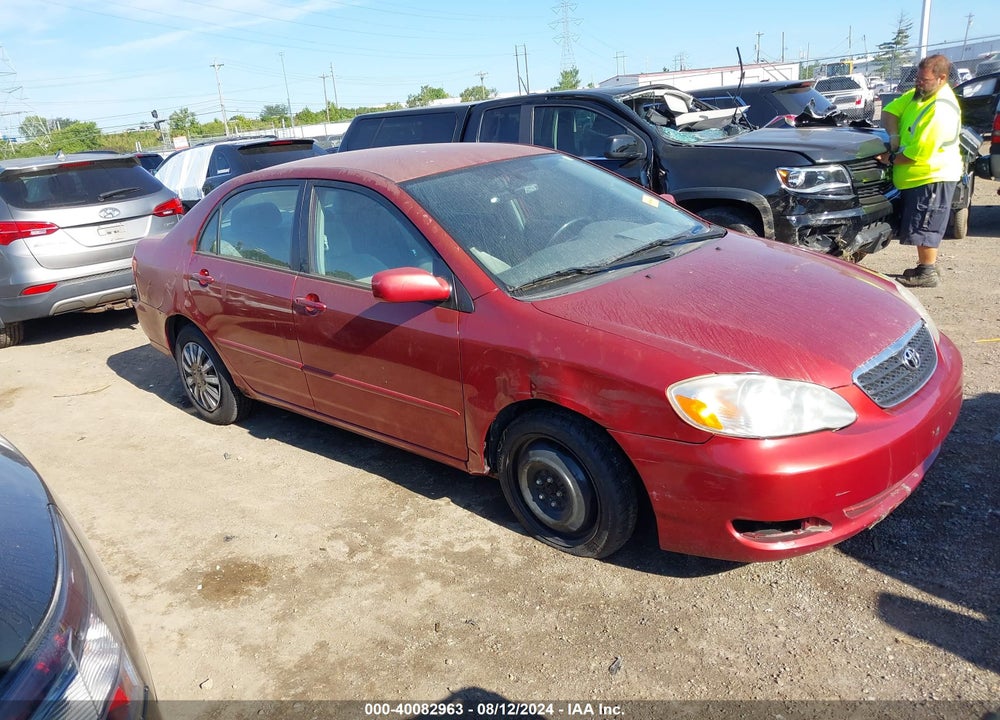 2007 TOYOTA COROLLA LE VIN: 1NXBR32E77Z836296