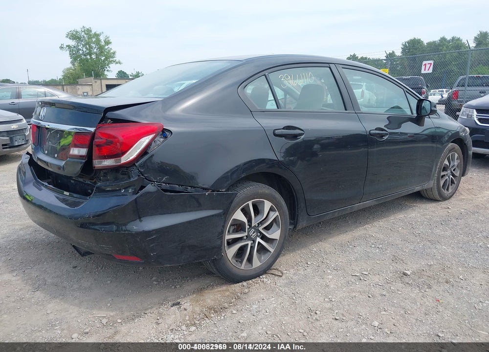2013 HONDA CIVIC EX VIN: 19XFB2F89DE268460