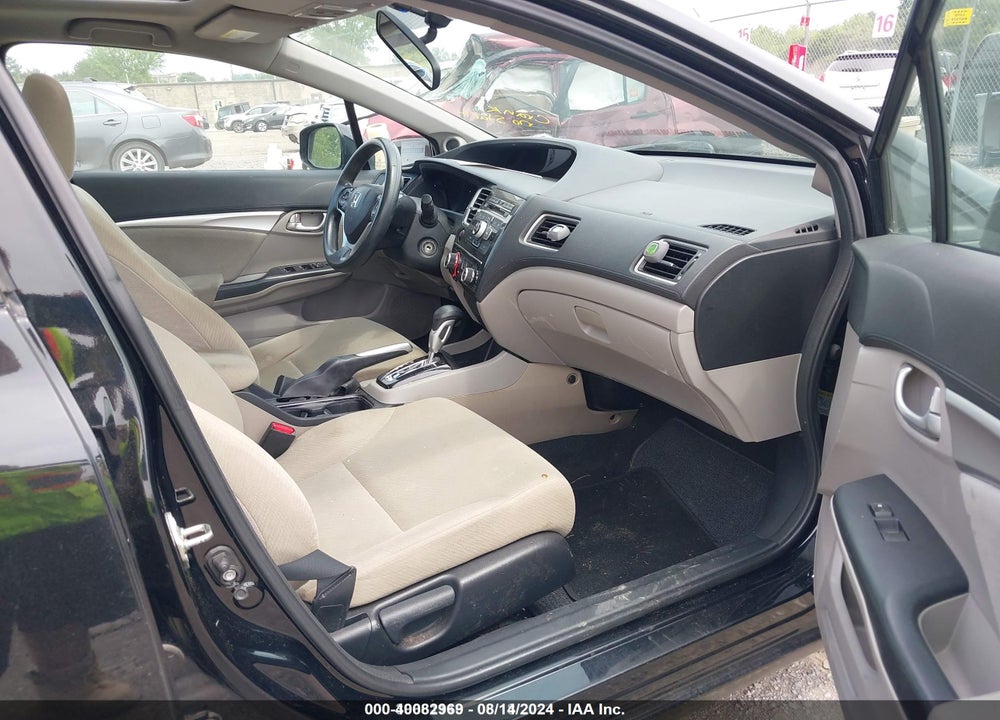 2013 HONDA CIVIC EX VIN: 19XFB2F89DE268460