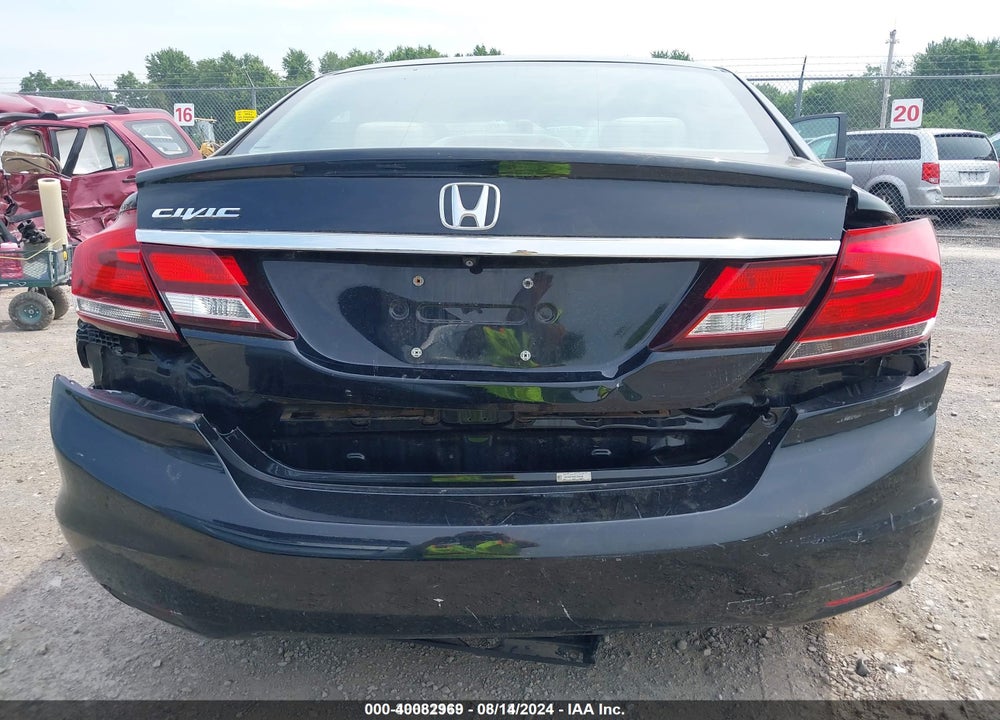 2013 HONDA CIVIC EX VIN: 19XFB2F89DE268460