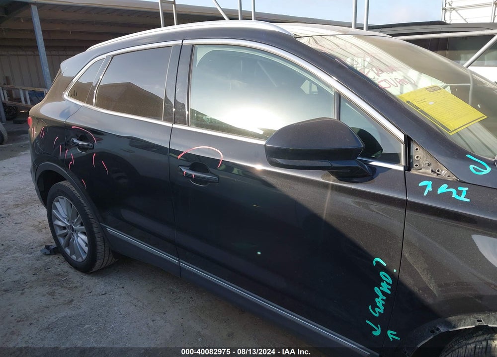 2019 LINCOLN MKC STANDARD VIN: 5LMCJ1C91KUL35315