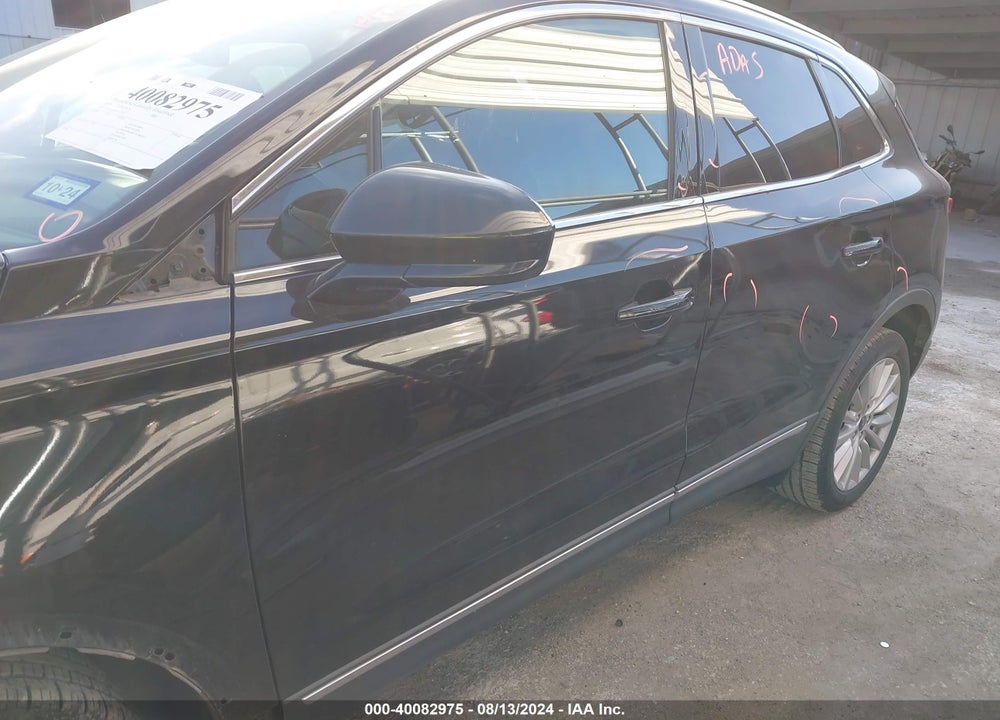 2019 LINCOLN MKC STANDARD VIN: 5LMCJ1C91KUL35315