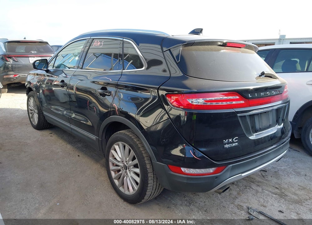 2019 LINCOLN MKC STANDARD VIN: 5LMCJ1C91KUL35315