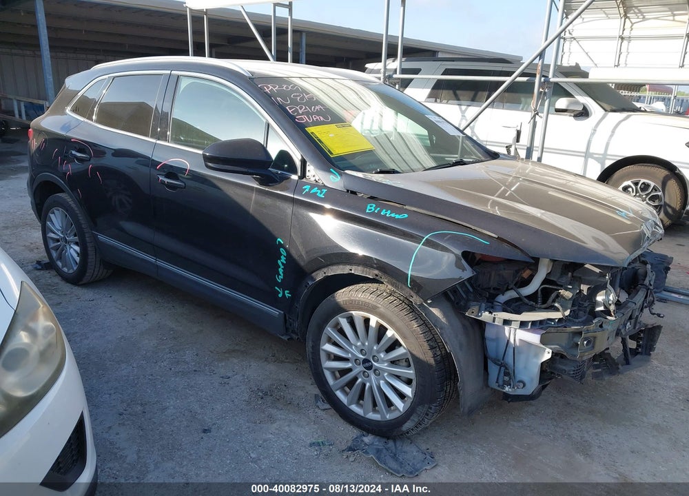 2019 LINCOLN MKC STANDARD VIN: 5LMCJ1C91KUL35315