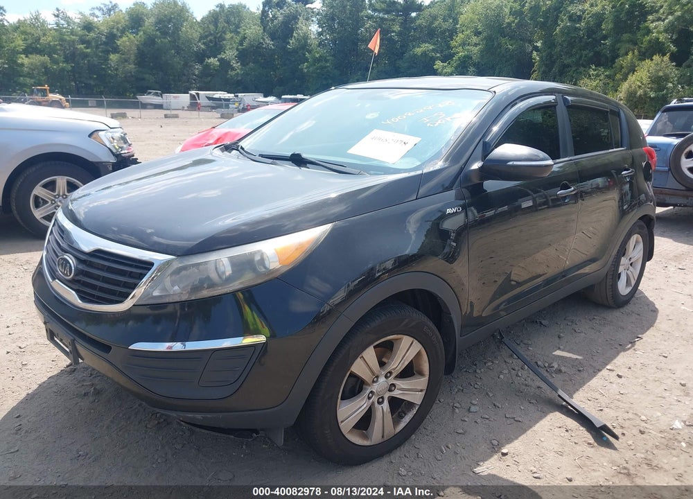 2012 KIA SPORTAGE LX VIN: KNDPBCA28C7291708