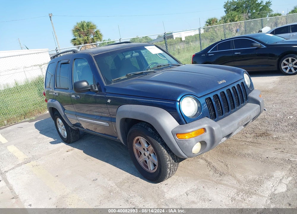 2003 JEEP LIBERTY SPORT VIN: 1J4GL48K83W590589