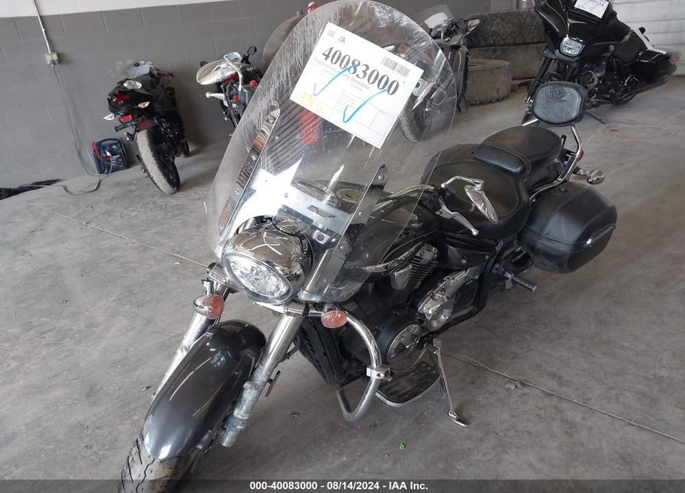 2012 YAMAHA XVS1300 CT VIN: JYAVP32E8CA001662