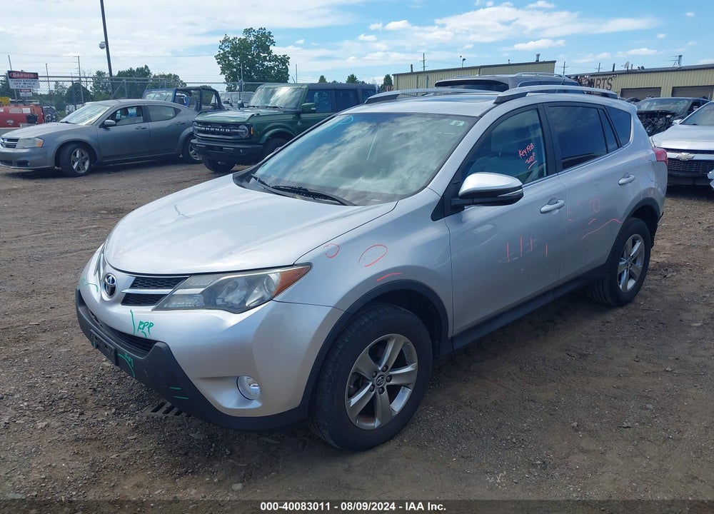 2015 TOYOTA RAV4 XLE VIN: 2T3RFREV3FW389249