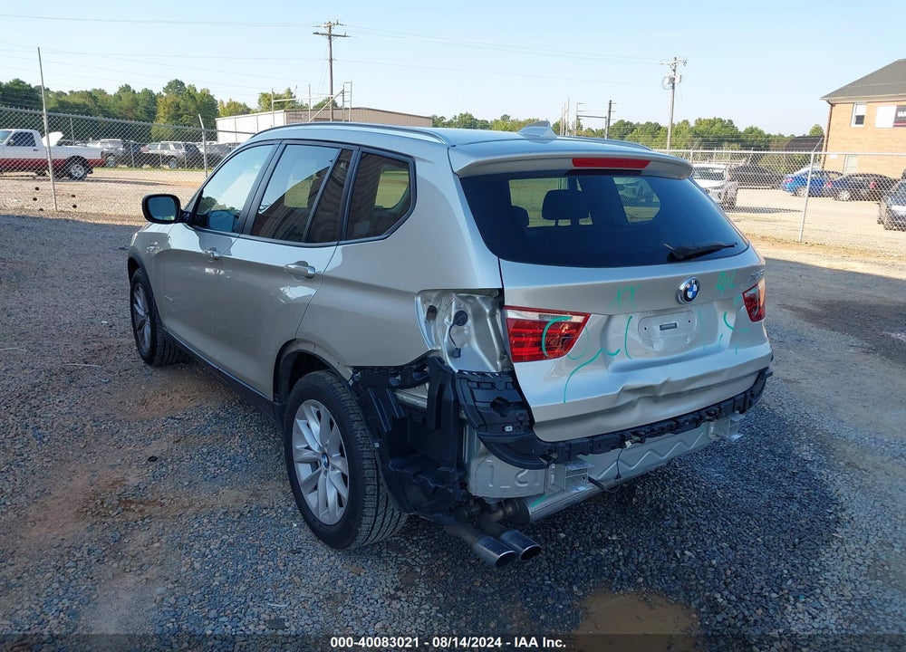 2014 BMW X3 XDRIVE28I VIN: 5UXWX9C50E0D21949