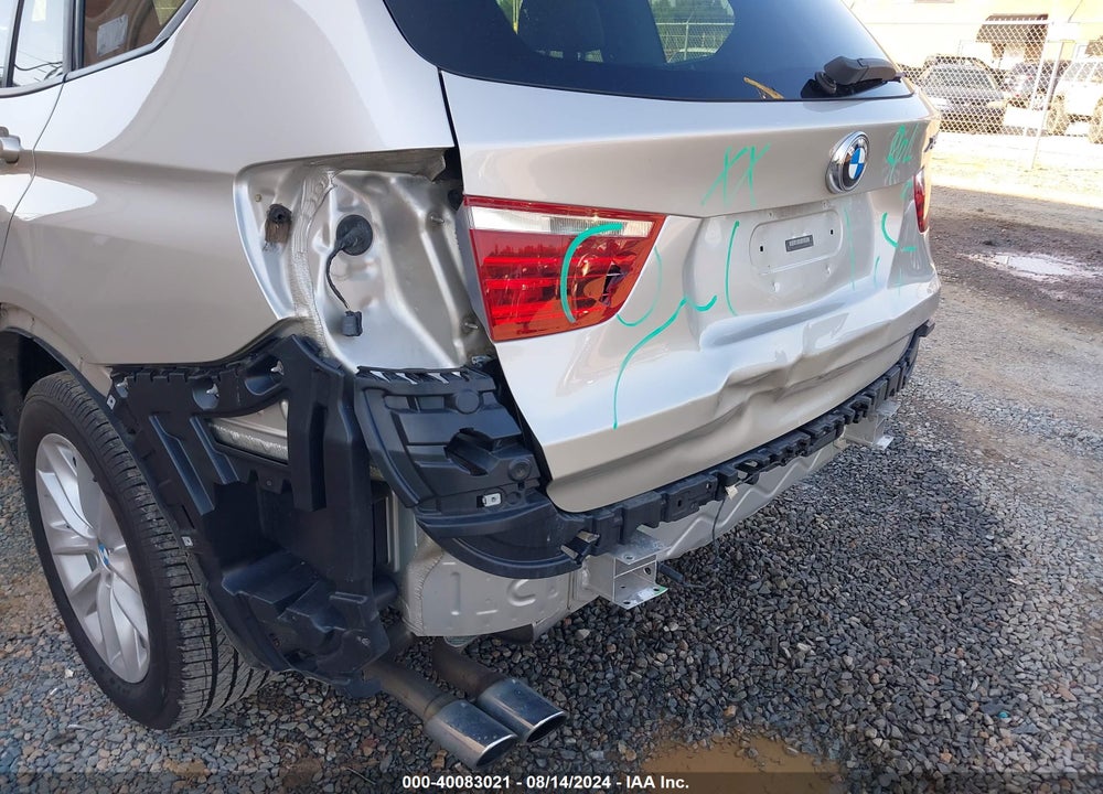 2014 BMW X3 XDRIVE28I VIN: 5UXWX9C50E0D21949