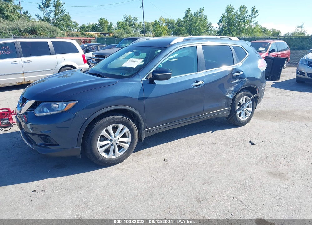 2015 NISSAN ROGUE SV VIN: 5N1AT2MV4FC761551
