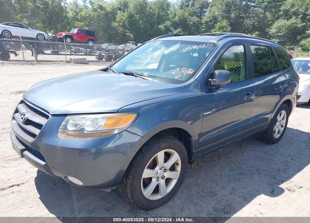 2007 HYUNDAI SANTA FE LIMITED/SE VIN: 5NMSH13E37H021238