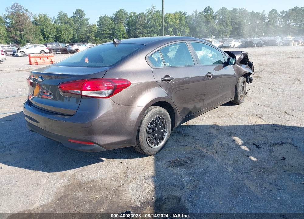 2017 KIA FORTE LX VIN: 3KPFK4A74HE160408
