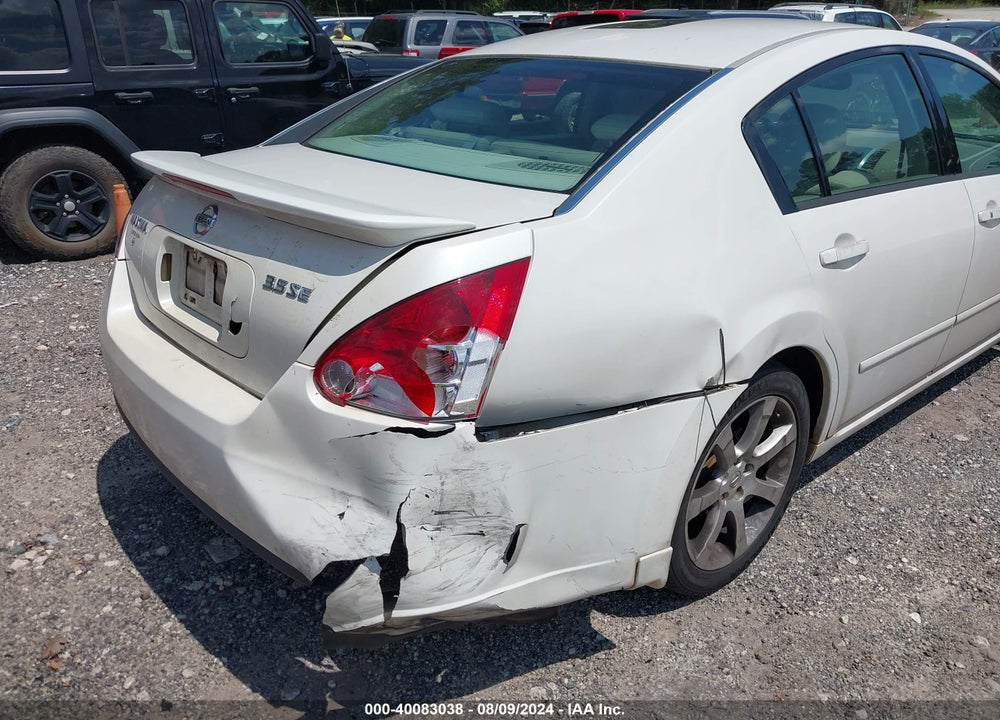 2007 NISSAN MAXIMA 3.5 SE VIN: 1N4BA41E17C817015