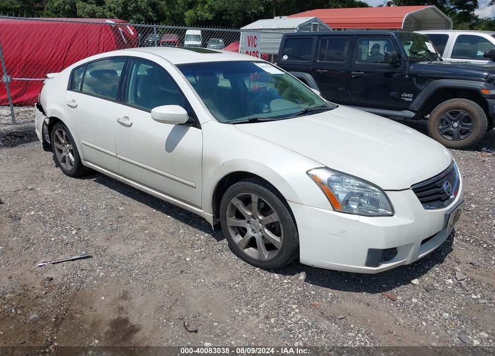 2007 NISSAN MAXIMA 3.5 SE VIN: 1N4BA41E17C817015
