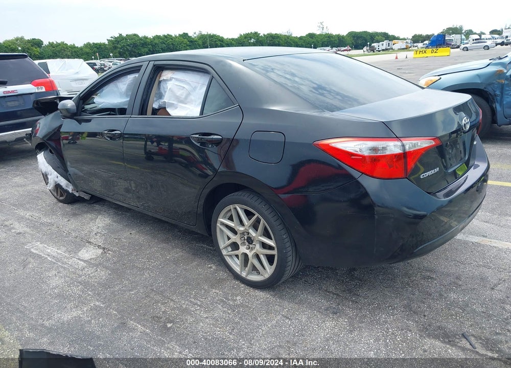 2014 TOYOTA COROLLA LE VIN: 2T1BURHEXEC043498
