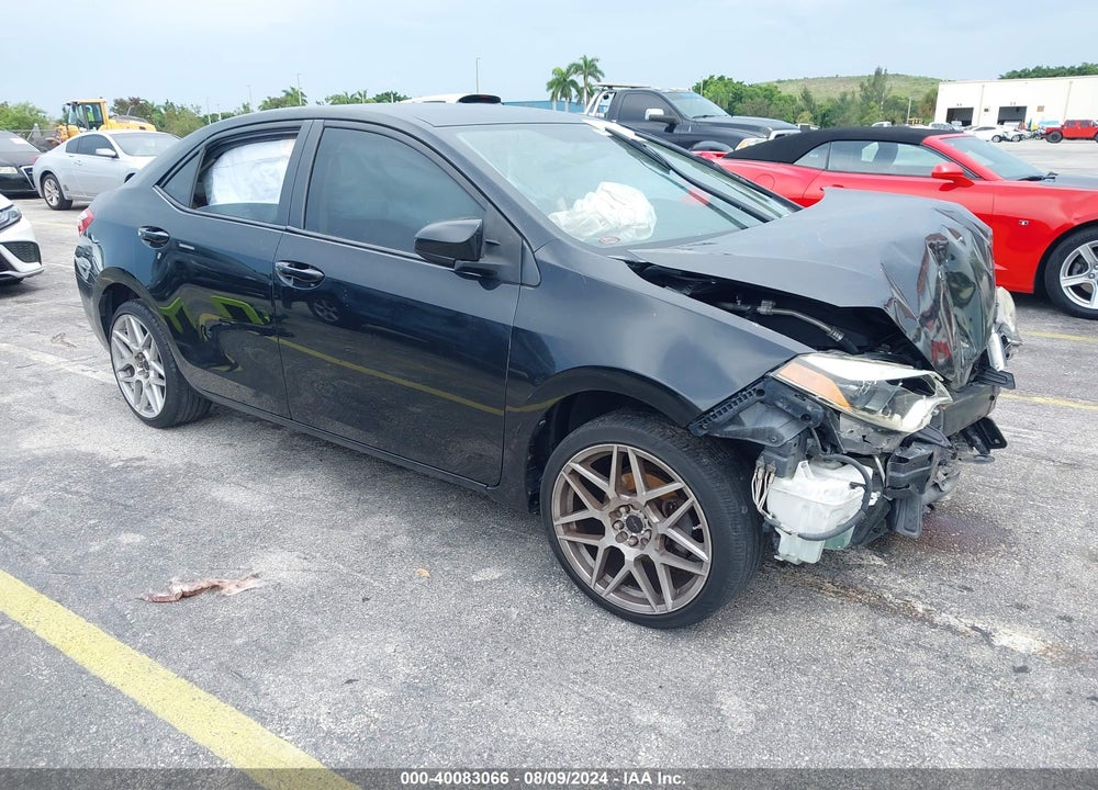 2014 TOYOTA COROLLA LE VIN: 2T1BURHEXEC043498