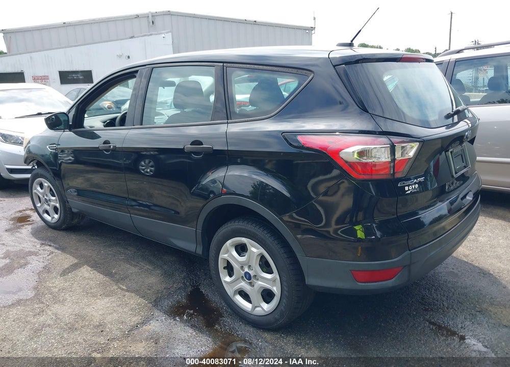 2017 FORD ESCAPE VIN: 1FMCU0F75HUE29625