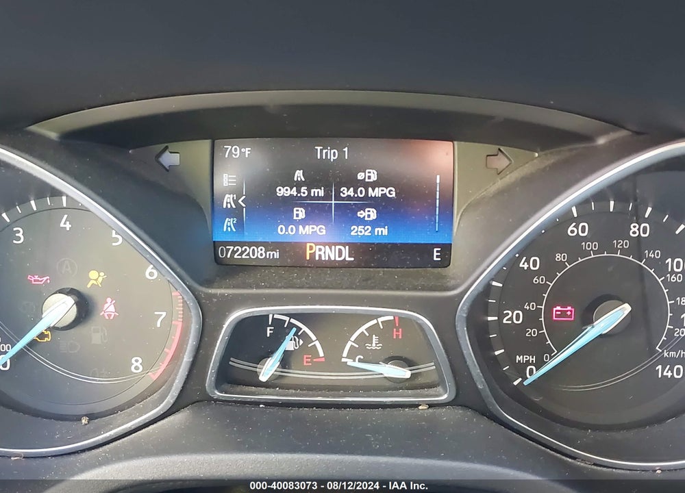 2017 FORD FOCUS SE VIN: 1FADP3K20HL200843