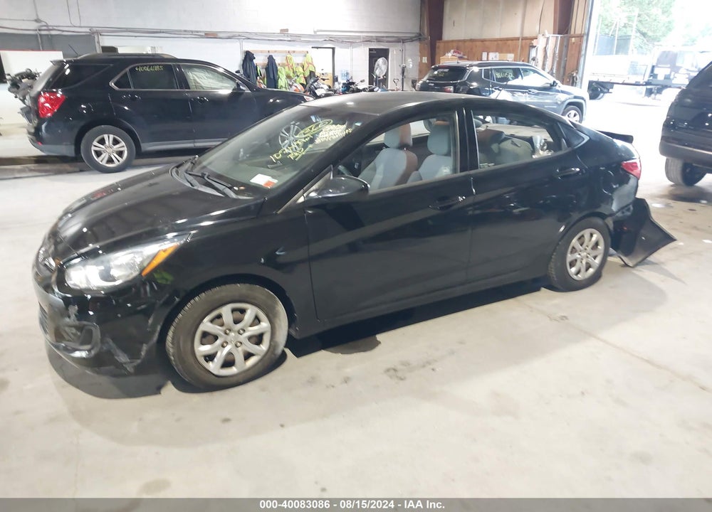 2014 HYUNDAI ACCENT GLS VIN: KMHCT4AE1EU776669