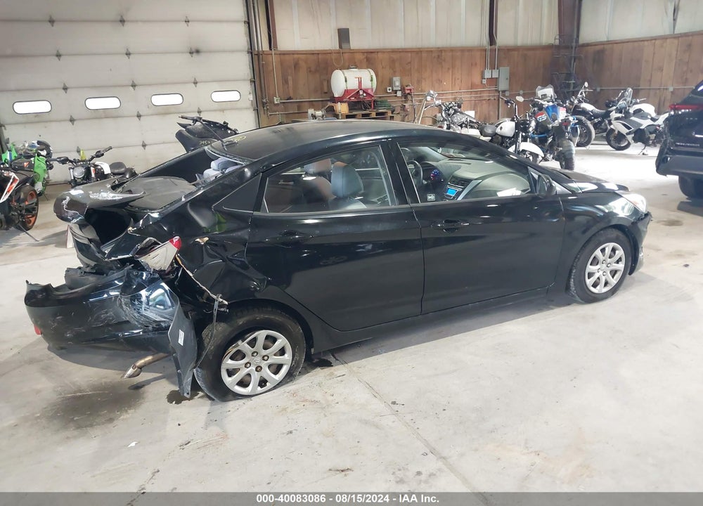 2014 HYUNDAI ACCENT GLS VIN: KMHCT4AE1EU776669