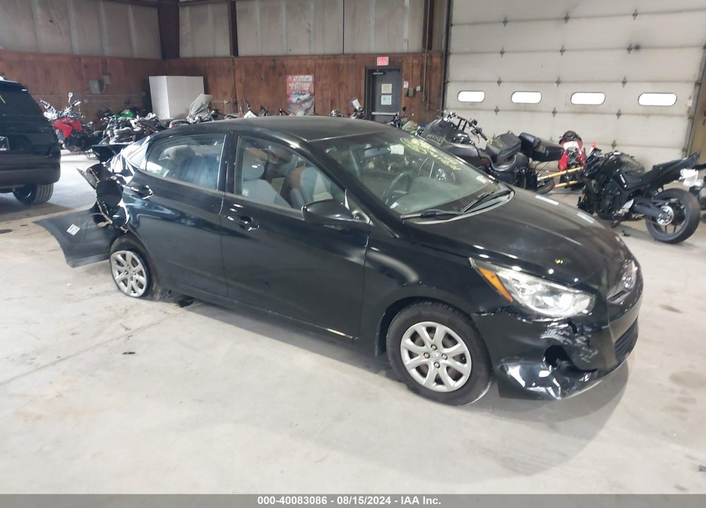 2014 HYUNDAI ACCENT GLS VIN: KMHCT4AE1EU776669