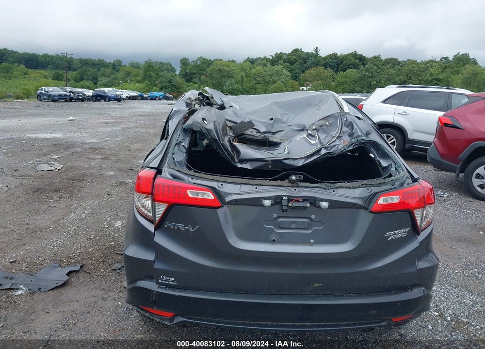 2019 HONDA HR-V SPORT VIN: 3CZRU6H1XKG701083