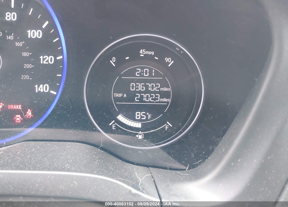 2019 HONDA HR-V SPORT VIN: 3CZRU6H1XKG701083