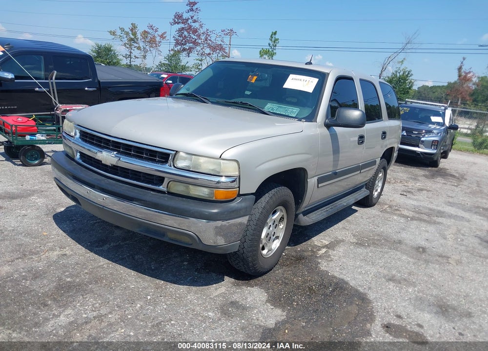 2005 CHEVROLET TAHOE LS VIN: 1GNEC13T75R275738