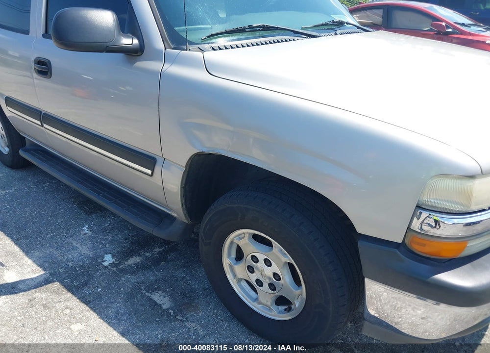 2005 CHEVROLET TAHOE LS VIN: 1GNEC13T75R275738