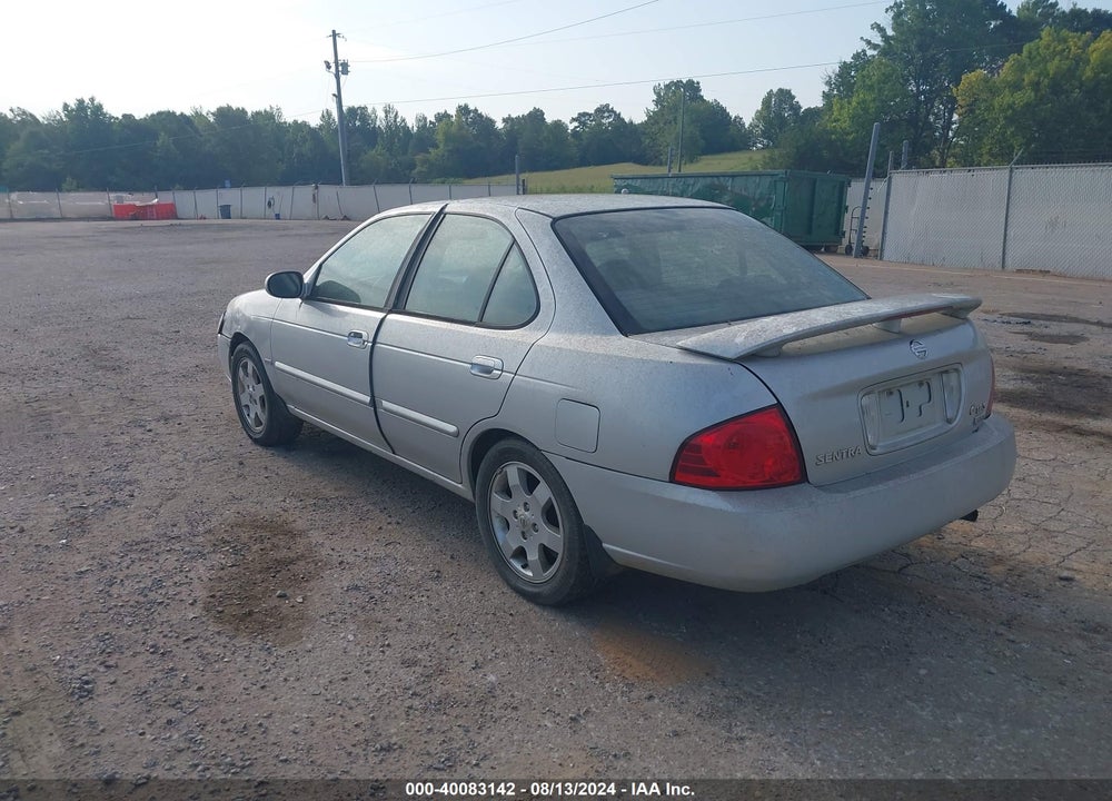 2005 NISSAN SENTRA 1.8S VIN: 3N1CB51D75L503558