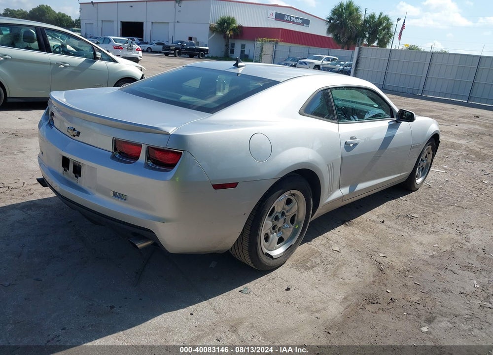 2012 CHEVROLET CAMARO 1LS VIN: 2G1FE1E37C9157600