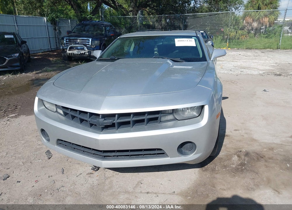 2012 CHEVROLET CAMARO 1LS VIN: 2G1FE1E37C9157600