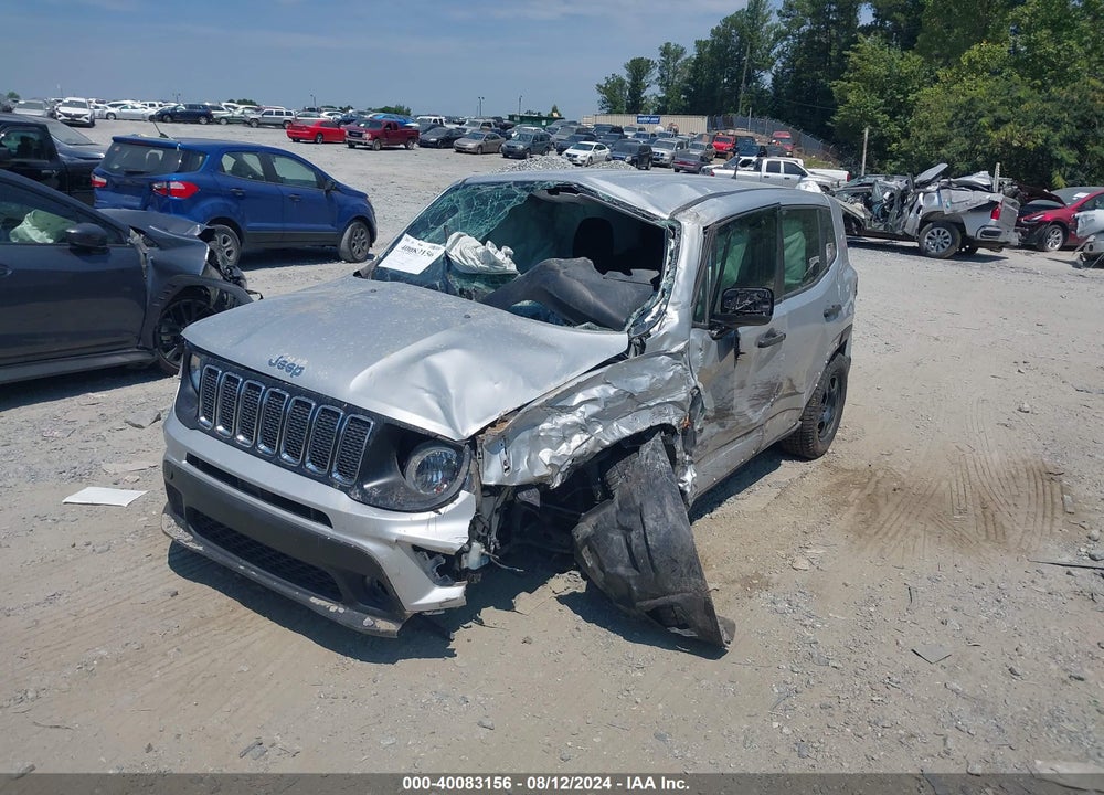 2019 JEEP RENEGADE SPORT FWD VIN: ZACNJAAB9KPK24774