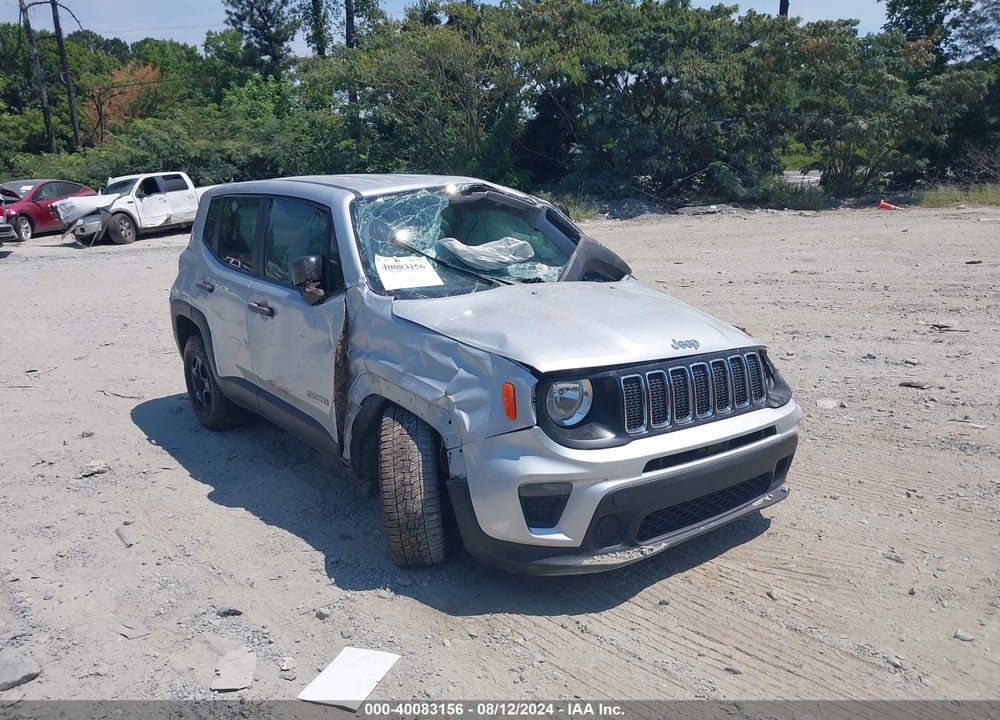 2019 JEEP RENEGADE SPORT FWD VIN: ZACNJAAB9KPK24774