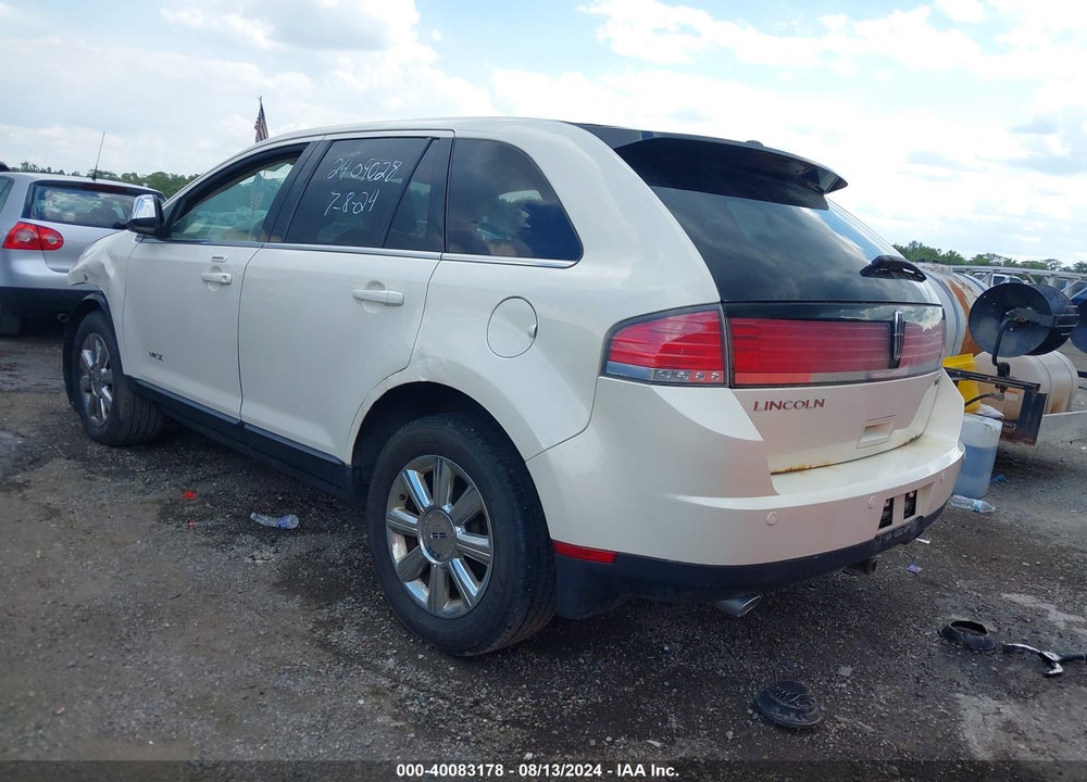 2007 LINCOLN MKX VIN: 2LMDU88CX7BJ03857