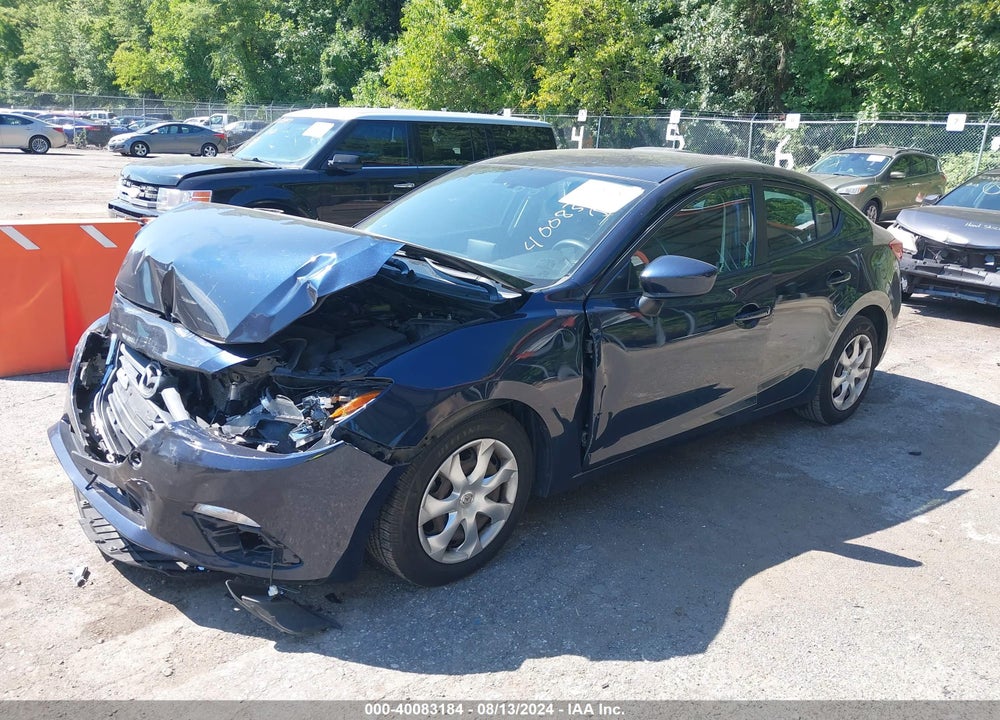 2016 MAZDA 3 I SPORT VIN: 3MZBM1T73GM251630