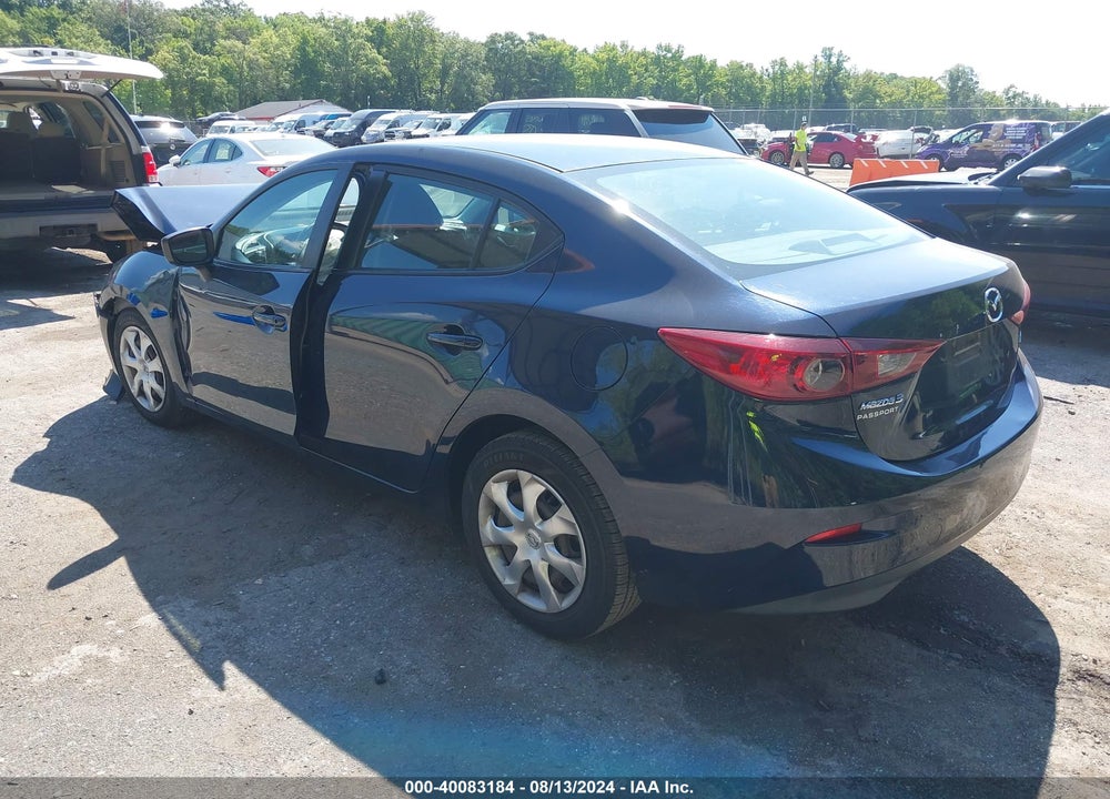 2016 MAZDA 3 I SPORT VIN: 3MZBM1T73GM251630
