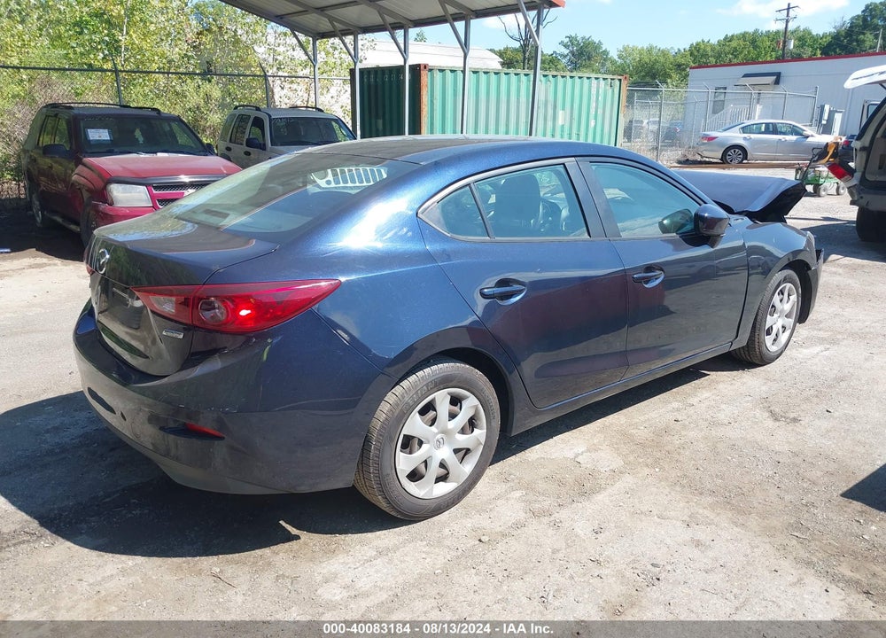 2016 MAZDA 3 I SPORT VIN: 3MZBM1T73GM251630