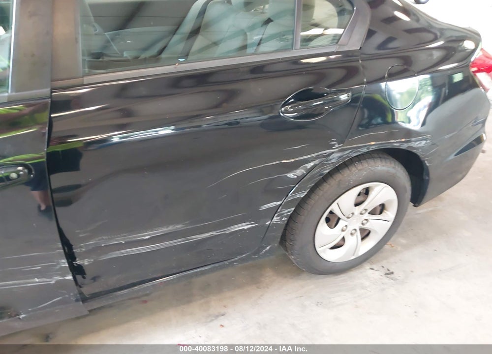 2013 HONDA CIVIC LX VIN: 2HGFB2F58DH591071