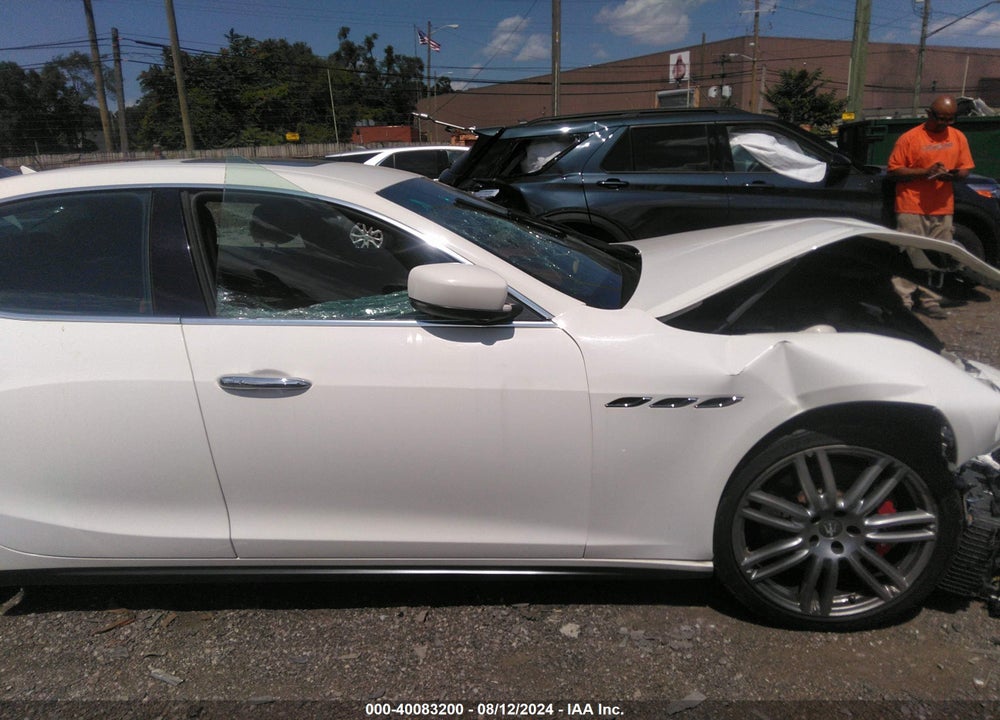 2016 MASERATI GHIBLI S Q4 VIN: ZAM57RTA2G1188417