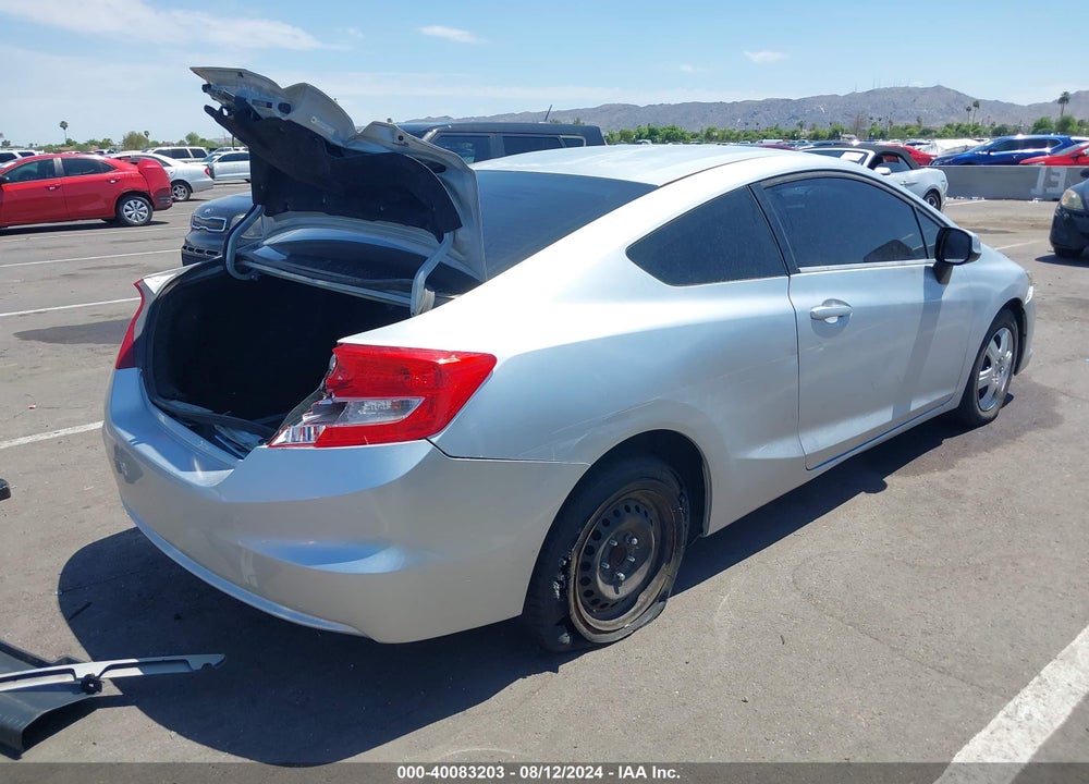 2013 HONDA CIVIC LX VIN: 2HGFG3B58DH512155