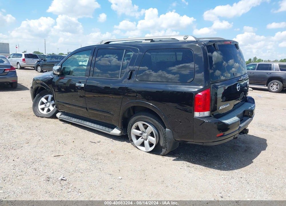 2011 NISSAN ARMADA SV VIN: 5N1BA0ND0BN624142