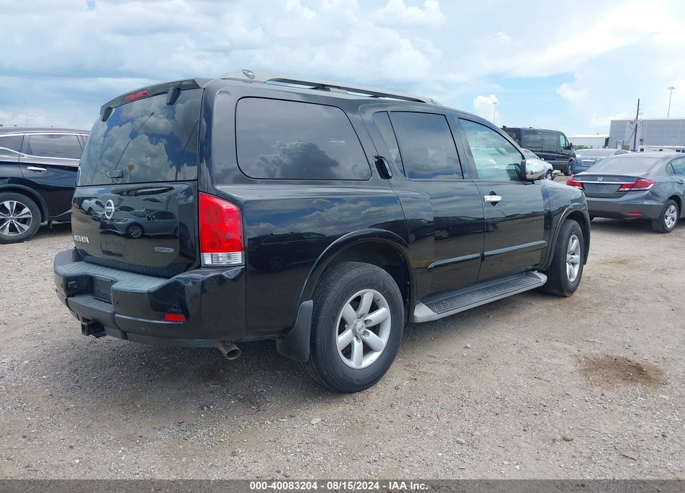 2011 NISSAN ARMADA SV VIN: 5N1BA0ND0BN624142