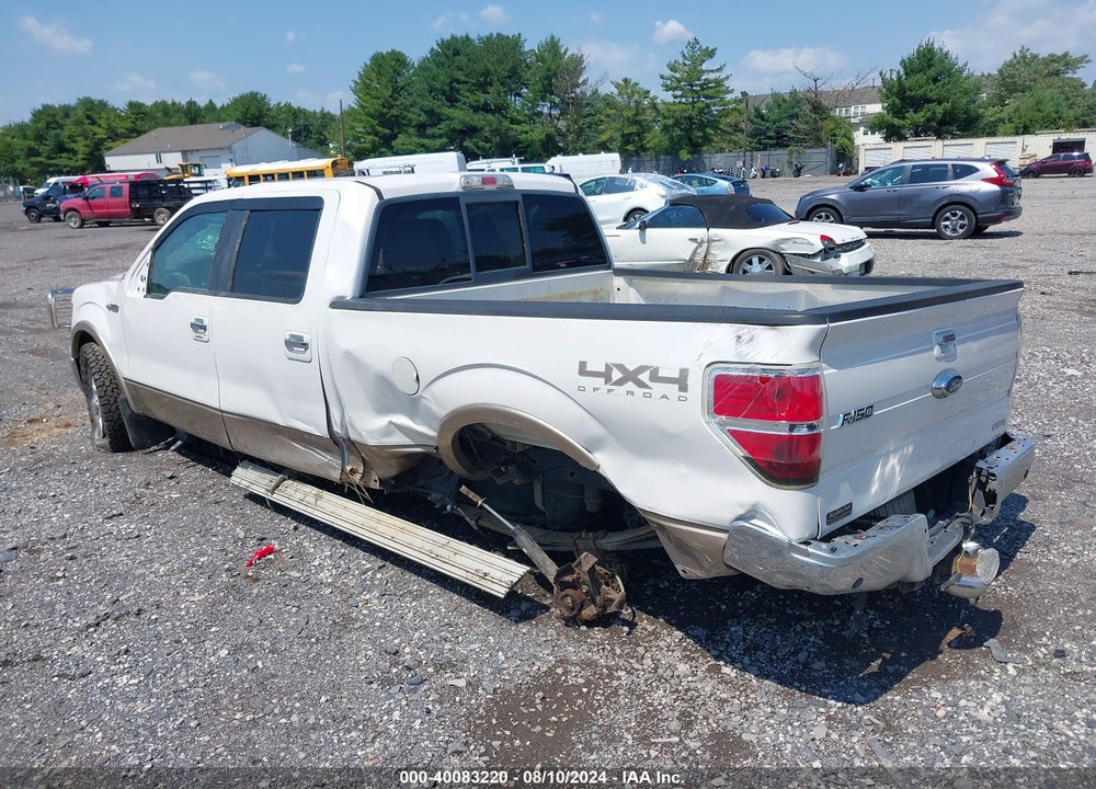 2011 FORD F-150 LARIAT VIN: 1FTFW1EF3BFC02133