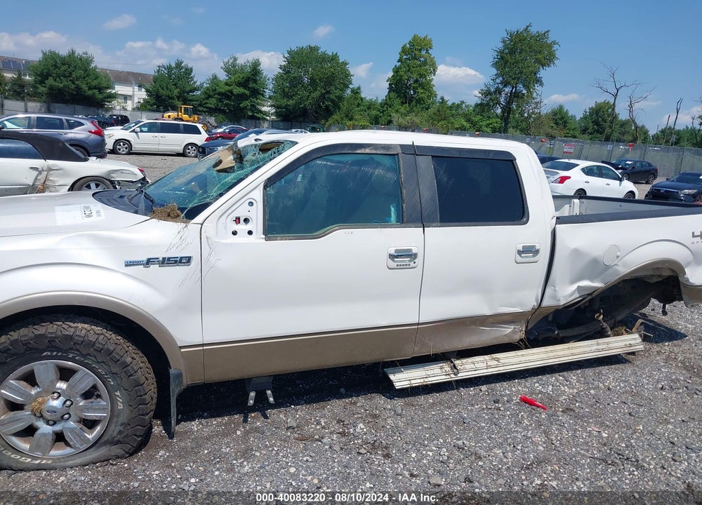 2011 FORD F-150 LARIAT VIN: 1FTFW1EF3BFC02133