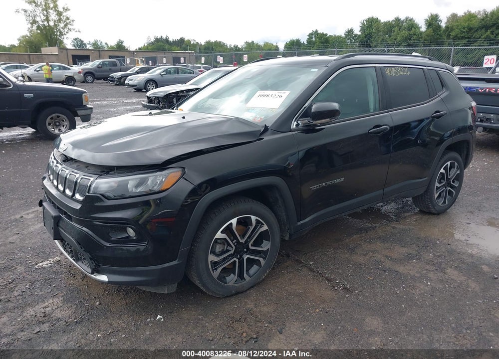 2022 JEEP COMPASS LIMITED 4X4 VIN: 3C4NJDCB6NT170297